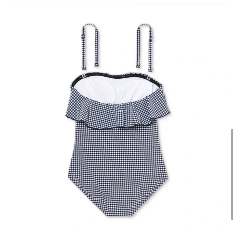 Kona Sol Women’s Bandeau Ruffle One-Piece Swimsuit, Size S, NWT - Picture 9 of 9